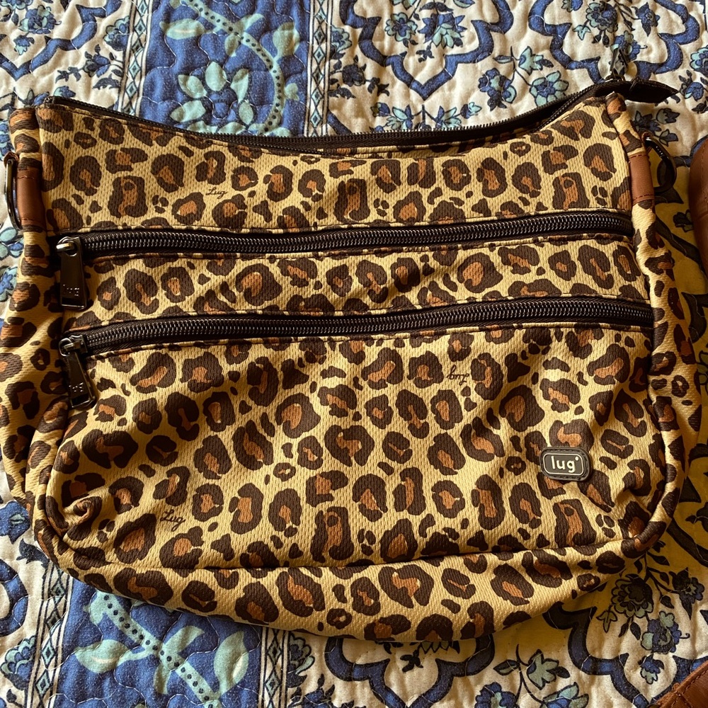 Lug slider Free Style in Leopard Brown.